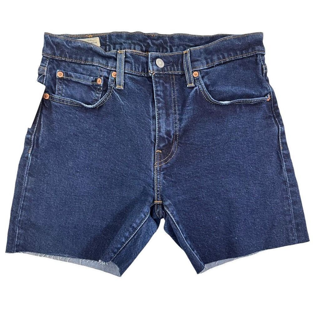 Levi’s 502 Cutoff Denim Jean Shorts Waist Size 31